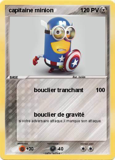 Pokemon capitaine minion