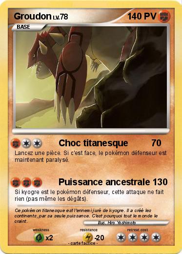 Pokemon Groudon