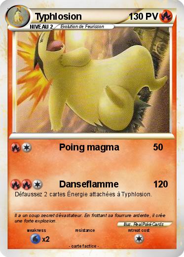 Pokemon Typhlosion