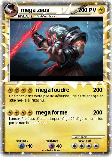 Pokemon mega zeus