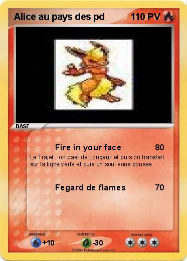 Pokemon Alice au pays des pd