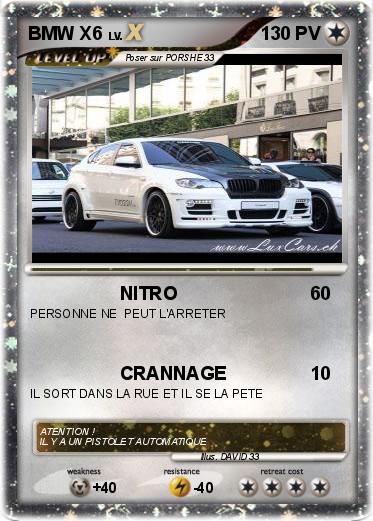 Pokemon BMW X6