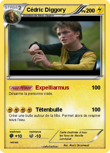 Pokemon Cédric Diggory