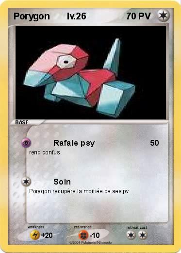 Pokemon Porygon       lv.26