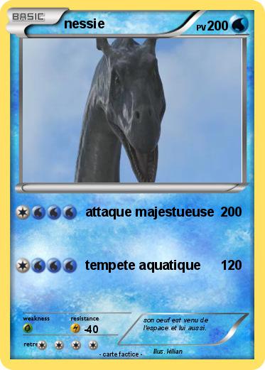 Pokemon nessie