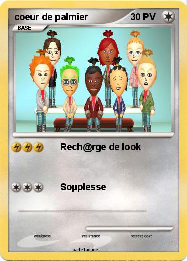 Pokemon coeur de palmier