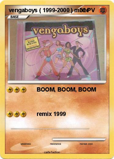 Pokemon vengaboys ( 1999-2000 ) mixte
