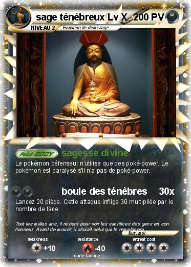 Pokemon sage ténèbreux Lv X