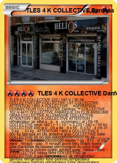 Pokemon TLES 4 K COLLECTIVE Danfoss ™