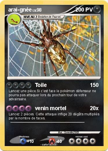Pokemon arai-gnée