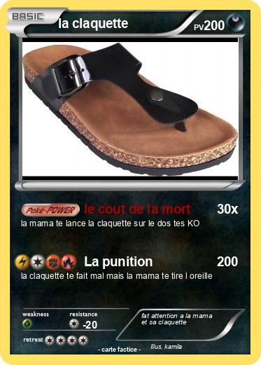 Pokemon la claquette