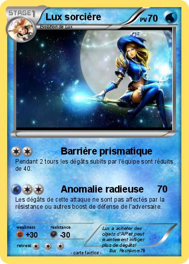 Pokemon Lux sorcière