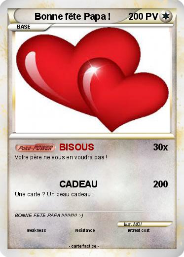 Pokemon Bonne fête Papa !