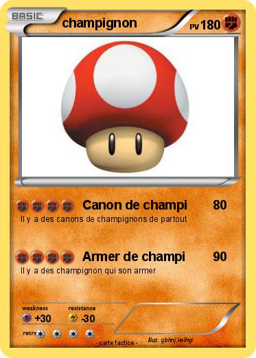 Pokemon champignon