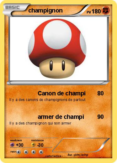 Pokemon champignon