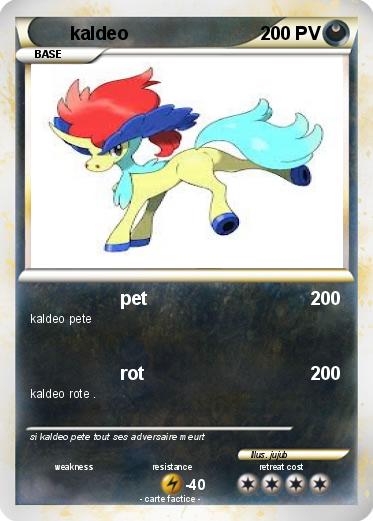 Pokemon kaldeo