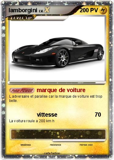 Pokemon lamborgini