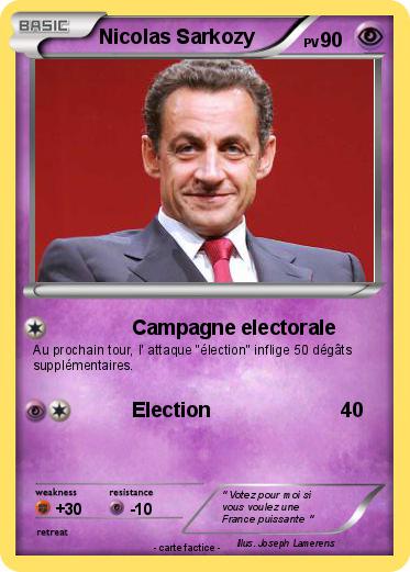 Pokemon Nicolas Sarkozy