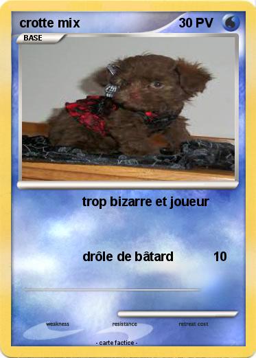 Pokemon crotte mix