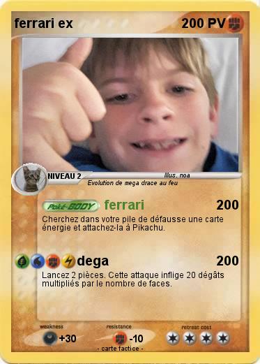 Pokemon ferrari ex