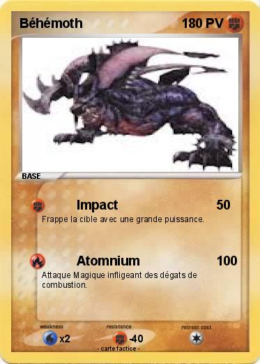 Pokemon Béhémoth