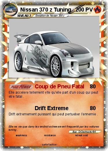Pokemon Nissan 370 z Tuning