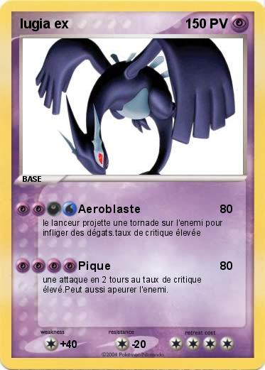 Pokemon lugia ex