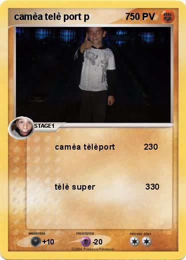 Pokemon camèa telè port p              7