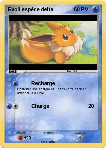 Pokemon Evoli espèce delta