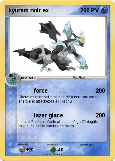 Pokemon kyurem noir ex