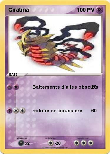 Pokemon Giratina 
