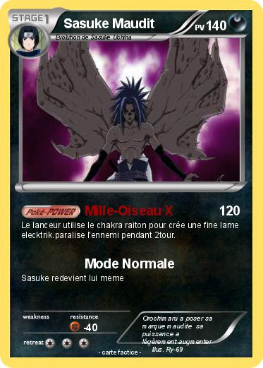 Pokemon Sasuke Maudit