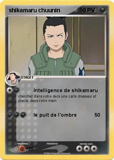 Pokemon shikamaru chuunin