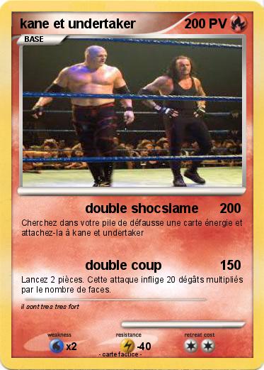 Pokemon kane et undertaker