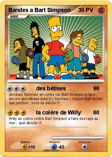 Pokemon Bandes a Bart Simpson