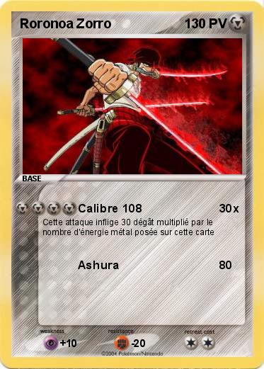 Pokemon Roronoa Zorro