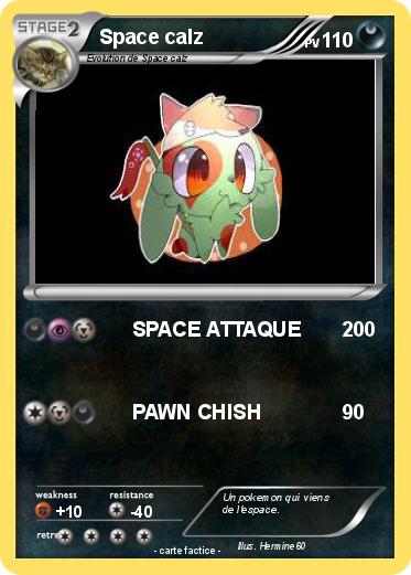 Pokemon Space calz