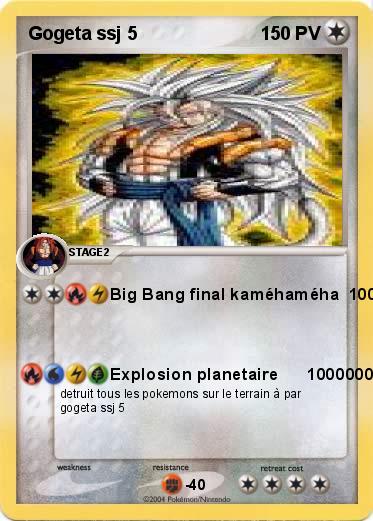 Pokemon Gogeta ssj 5