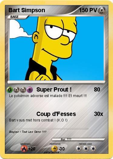 Pokemon Bart Simpson
