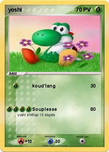 Pokemon yoshi