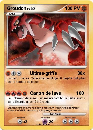 Pokemon Groudon