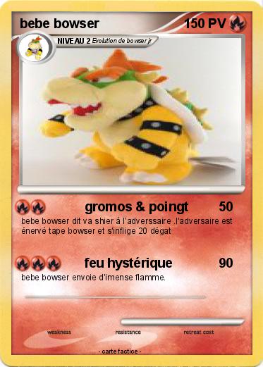 Pokemon bebe bowser