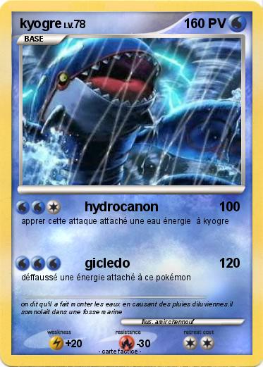 Pokemon kyogre