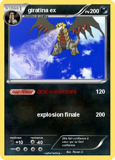 Pokemon giratina ex