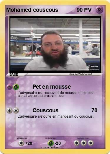 Pokemon Mohamed couscous