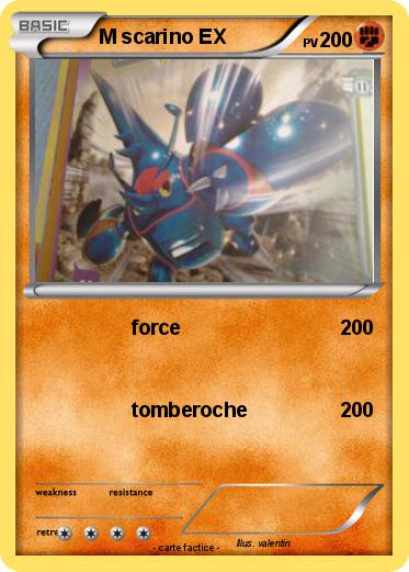 Pokemon M scarino EX