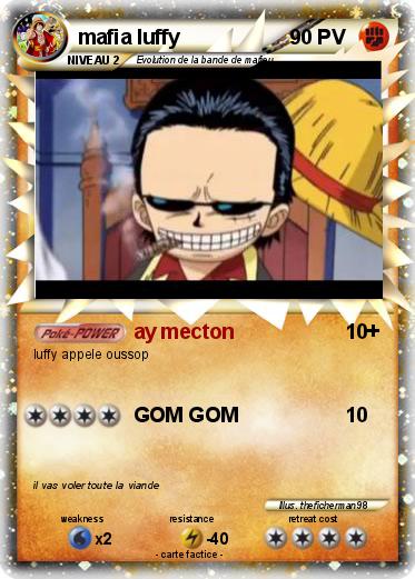 Pokemon mafia luffy