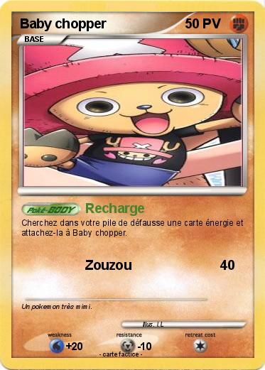 Pokemon Baby chopper