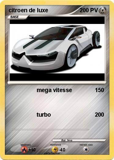 Pokemon citroen de luxe