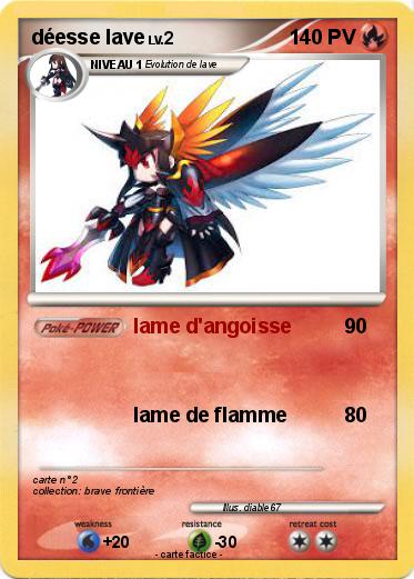 Pokemon déesse lave
